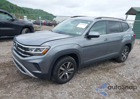 2021 Volkswagen Atlas Se from USA, damaged, VIN 1V2LP2CA9MC523755